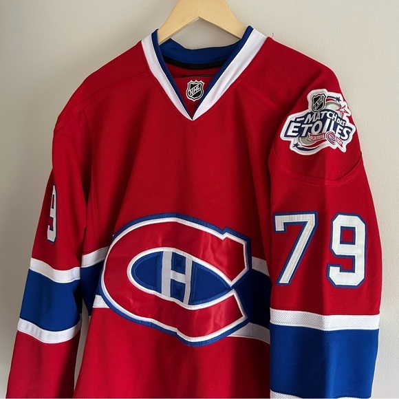 Vintage Andrei Markov 79 Candiens de Montreal Jersey Match des Étoiles STRAP - Picture 7 of 16